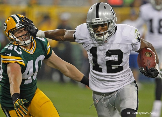 Raiders Packers Football